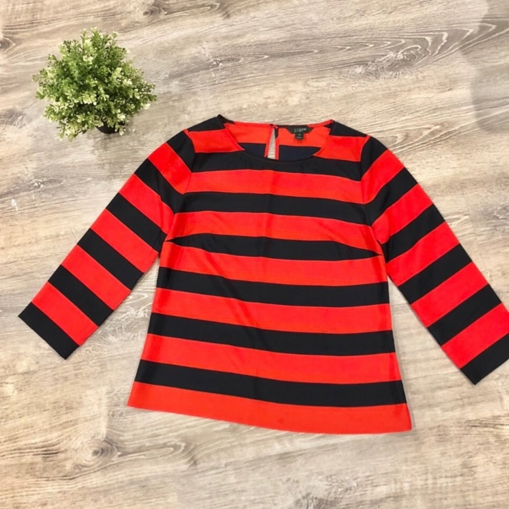 J CREW Striped Top